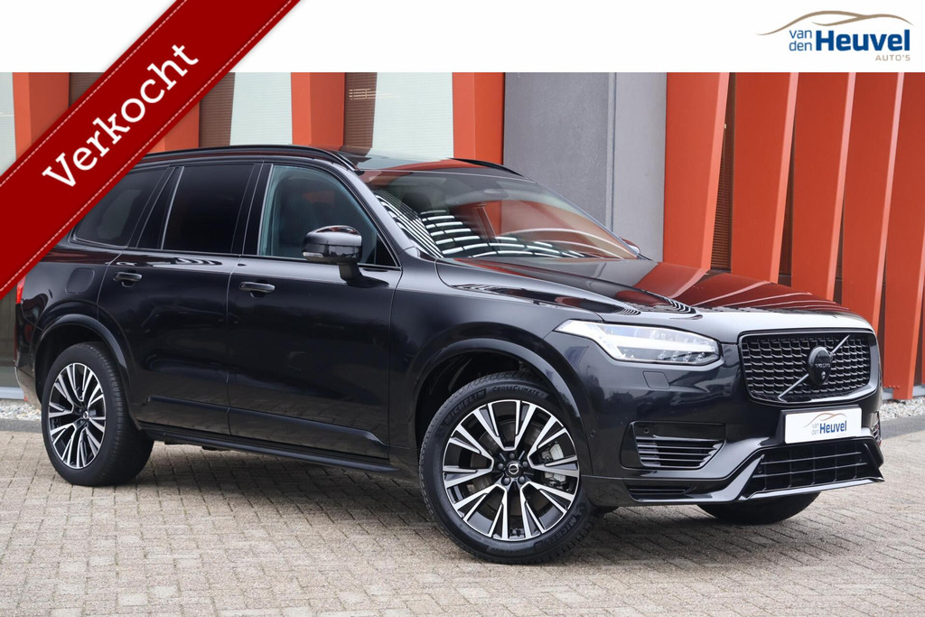 Volvo XC90 T8 Recharge AWD Ultimate Dark | Stoelverwarming | Trekhaak | Luchtvering | Leder | 360° Camera | Glossy Black | Full Options 50727543-0.jpg | Van den Heuvel Auto's B.V.